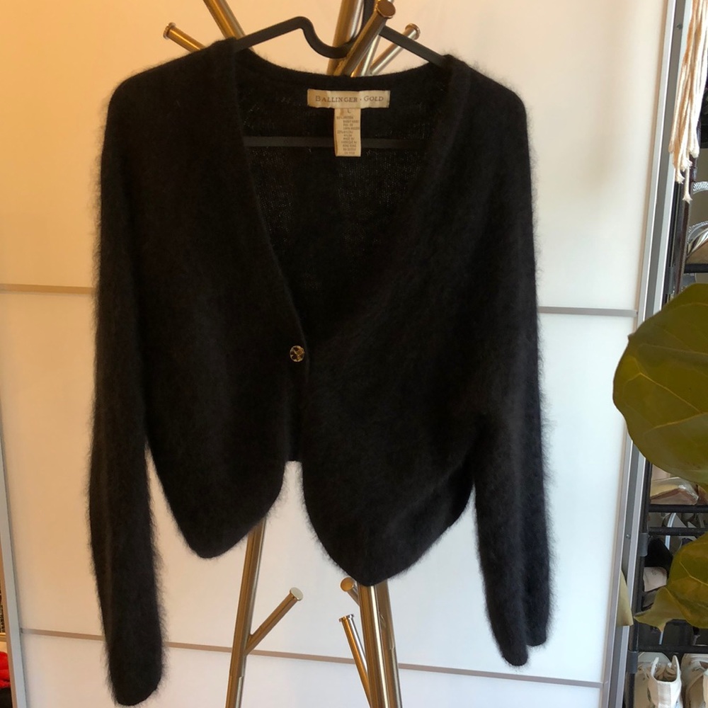 Ballinger Crop sweater - real rabbit, sz L